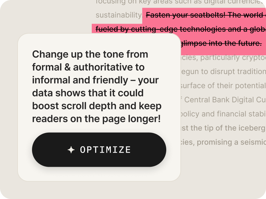 Optimize
